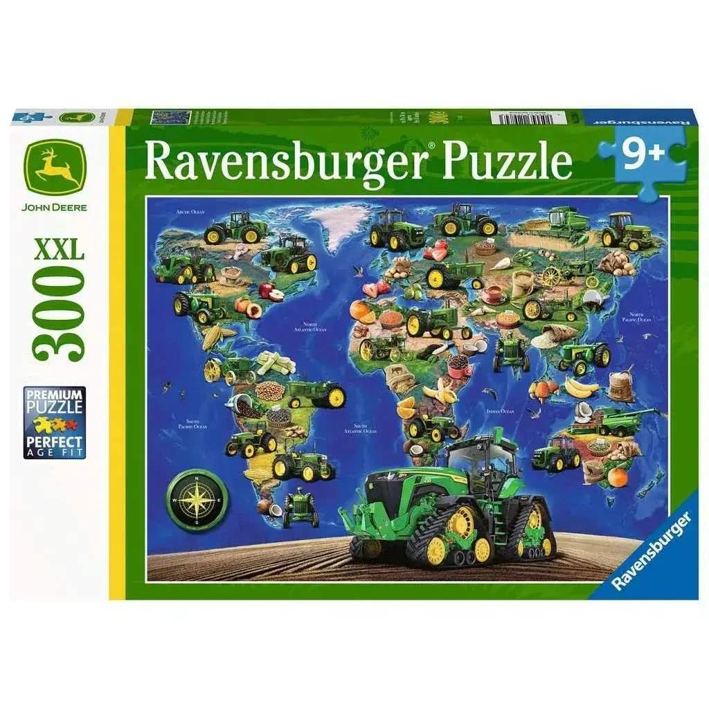 John Deere Jigsaw Puzzle World Of Farms 300 Pieces Educational - ToylandEU