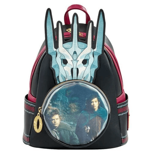 The Lord Of The Rings Exclusive Sauron Lenticular Mini Backpack | Loungefly | Lenticular Sauron Design | Middle-earth Fans