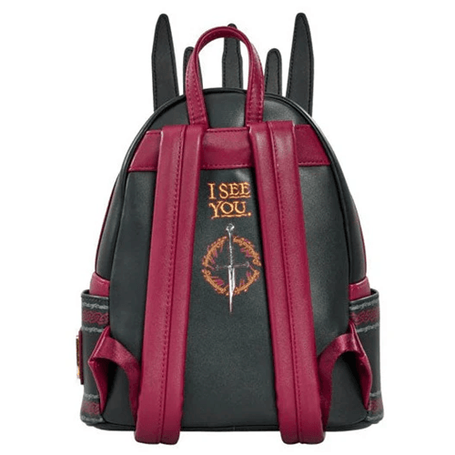 The Lord Of The Rings Exclusive Sauron Lenticular Mini Backpack | Loungefly | Lenticular Sauron Design | Middle-earth Fans