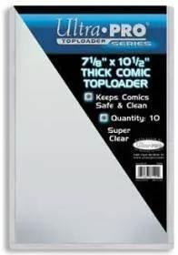  Thick Comic Toploaders 7 1/8 by 10 1/2 Inches 10 Ultra Pro -  ToylandEU™
