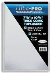  Thick Comic Toploaders 7 1/8 by 10 1/2 Inches 10 Ultra Pro -  ToylandEU™