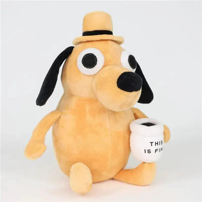  This Is Fine Meme Dog Plush Toy For Kids -  ToylandEU™