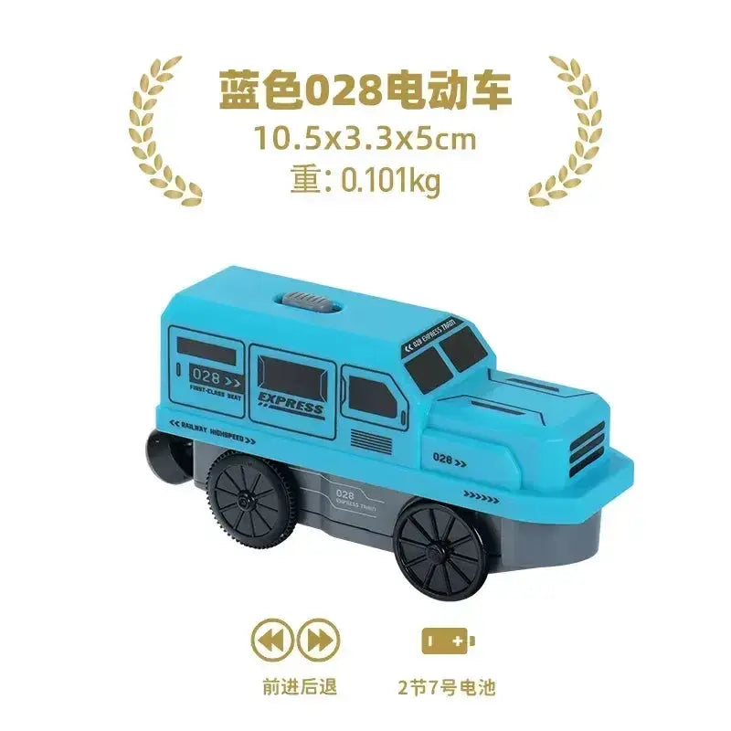 Thomas And Brio Compatible Wooden Train Set With Durable Cars - ToylandEU