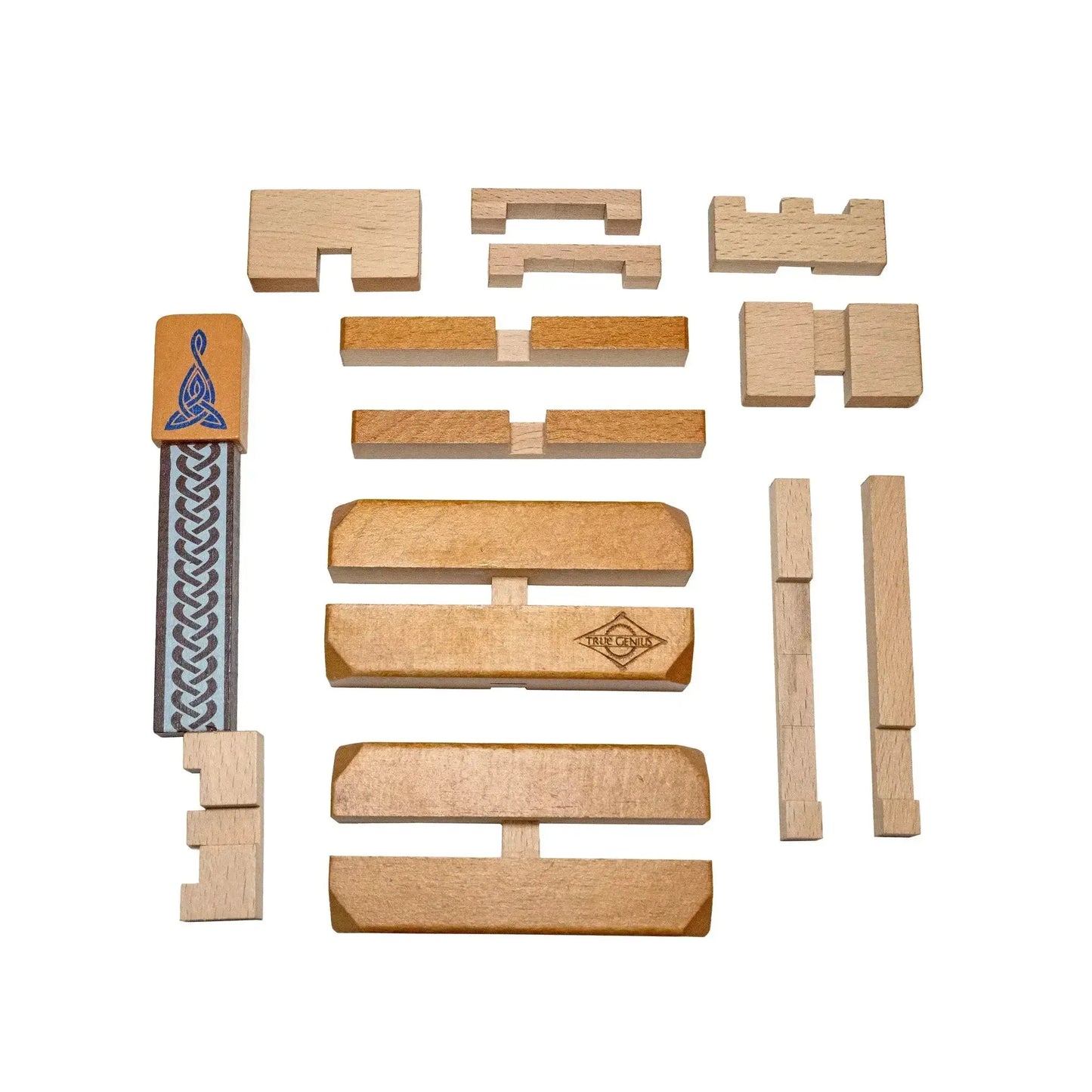 Mjolnir Wooden Dexterity Puzzle For Brain Teaser Mastery - ToylandEU