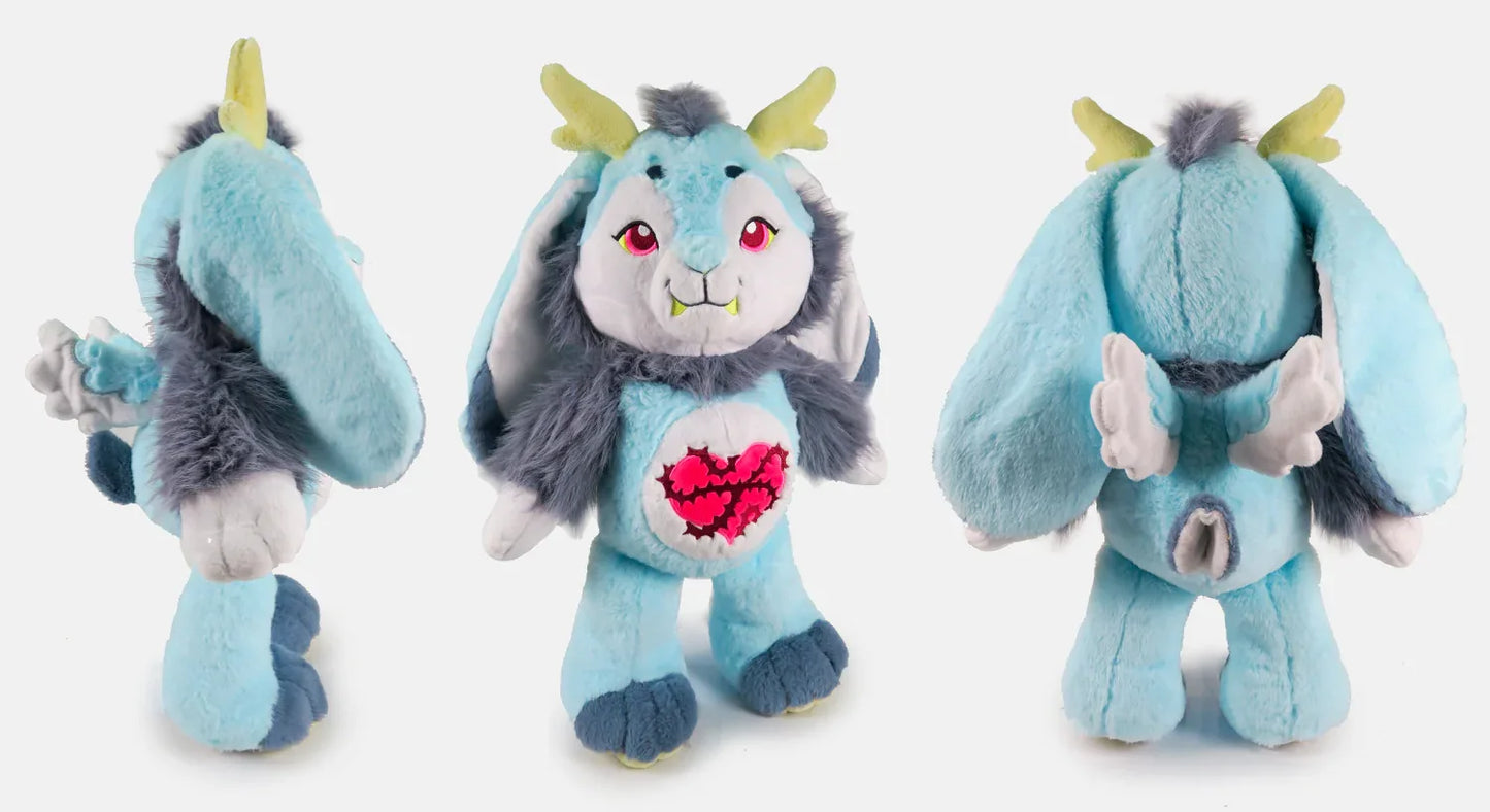 Thornheart Wolpertinger Plush With Frosty Charm And Guarded Heart - ToylandEU