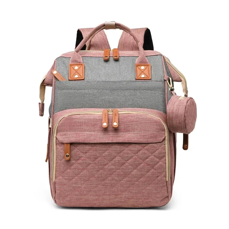Three In One Diaper Bag Backpack With Foldable Changing Pad - ToylandEU