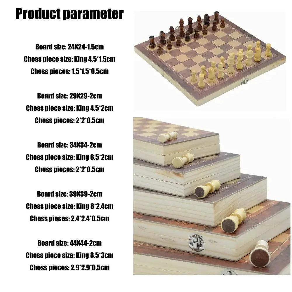  Three In One Portable Board Games Set Travel Ready -  ToylandEU™