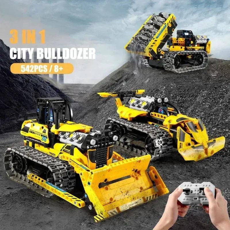  Three In One RC Robot Transforming Car Building Kit -  ToylandEU™