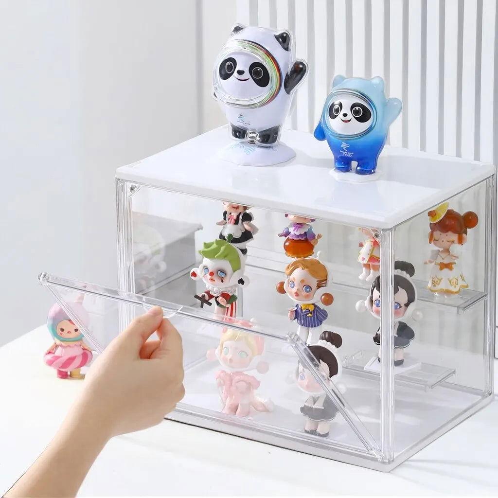  Three-Layer Display Case for Anime Figures, Action Figures, And All Other Collections 