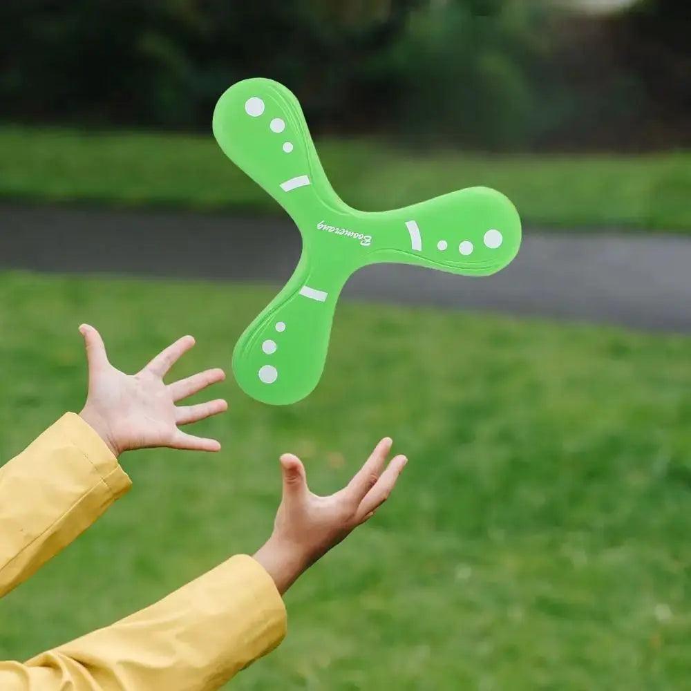  Three Leaf Boomerang Toy Outdoor Fun Fast Returning -  ToylandEU™