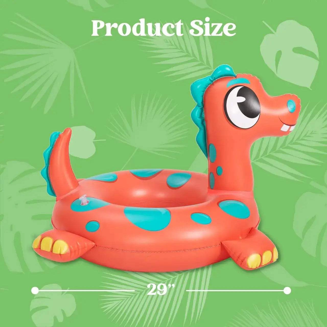 Inflatable Kids Pool Floats Dinosaur Designs Three Pack -  ToylandEU™