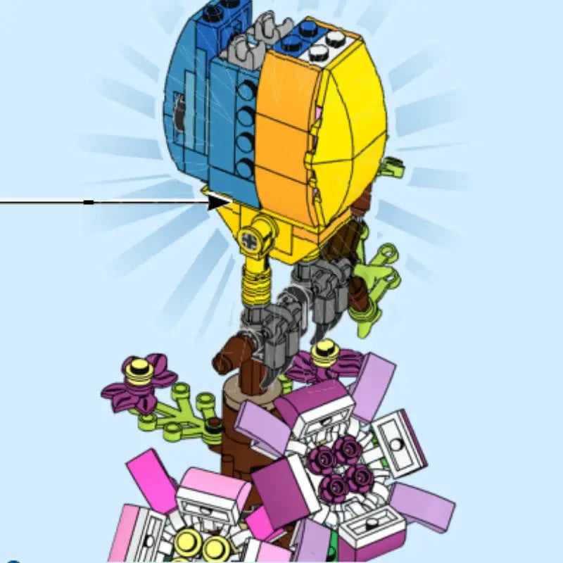 Three in One Parrot Building Toy Set Transforms into Animals - ToylandEU