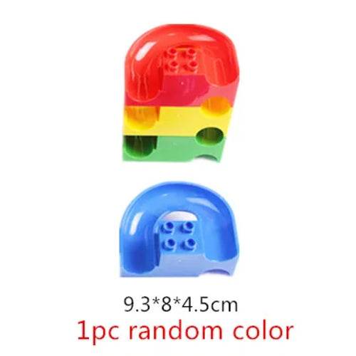 Thrilling Marble Race Adventure: Big Blocks Set with Crazy Rolling Ball Experience - ToylandEU