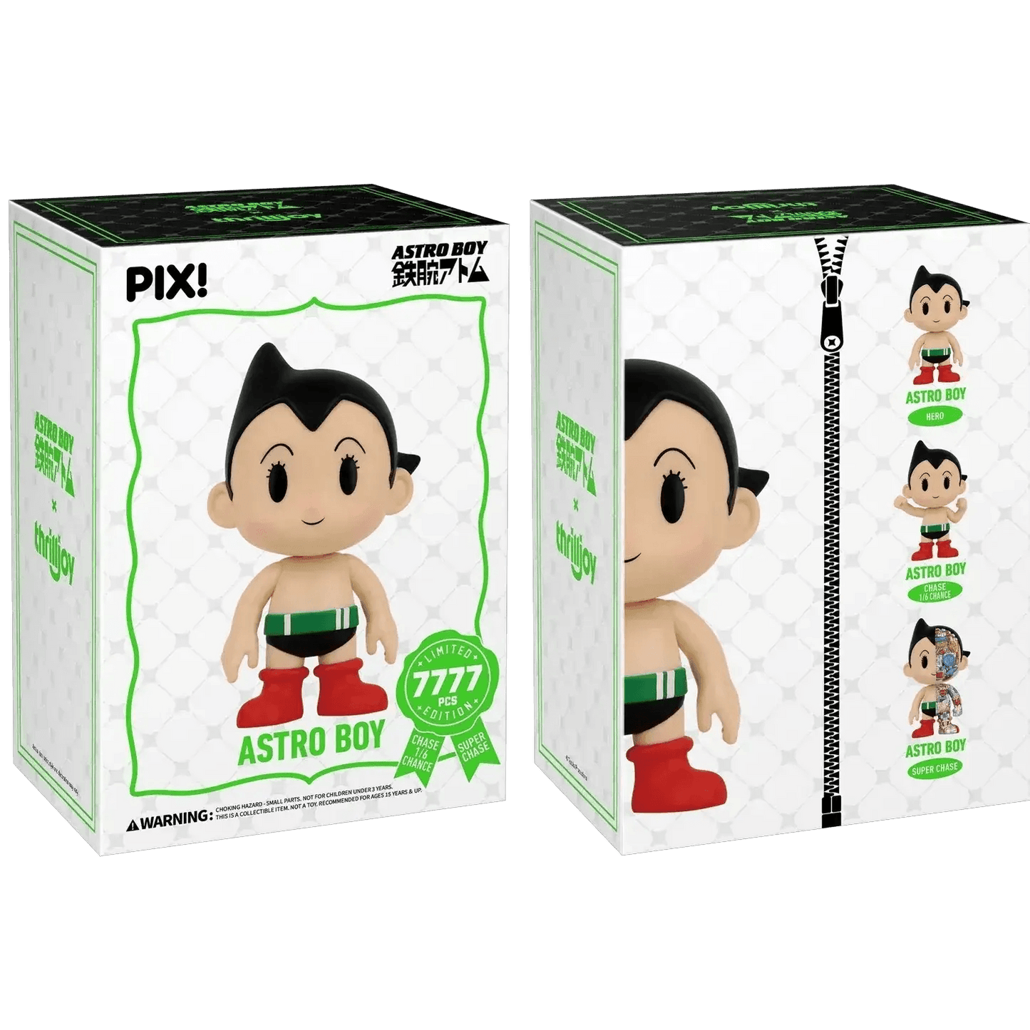 [Thrilljoy] Astro Boy - Astro Boy LE7777 PIX Vinyl Figure (1 in 6 Chance at Chase) - ToylandEU