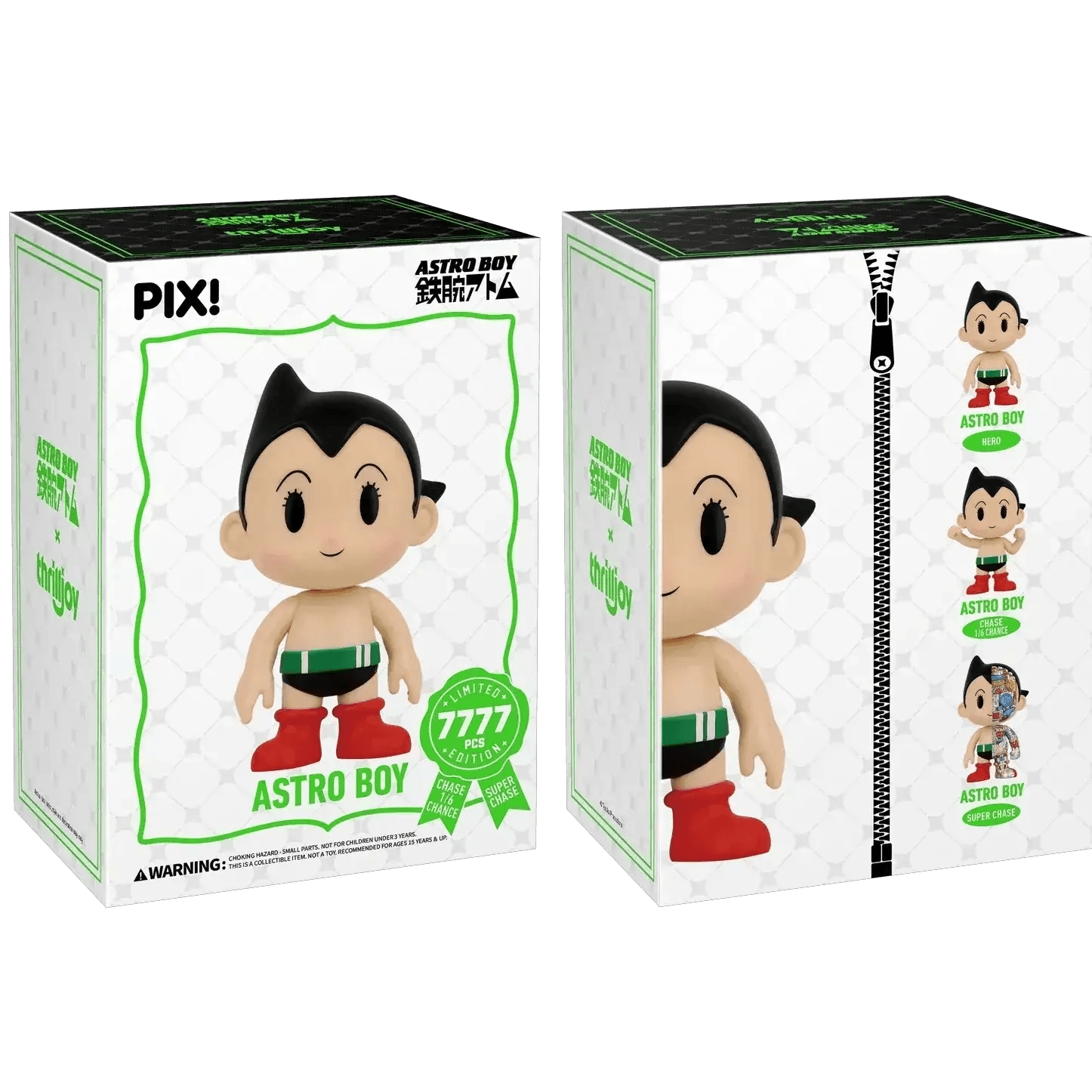 [Thrilljoy] Astro Boy - Astro Boy LE7777 PIX Vinyl Figure (1 in 6 Chance at Chase) - ToylandEU