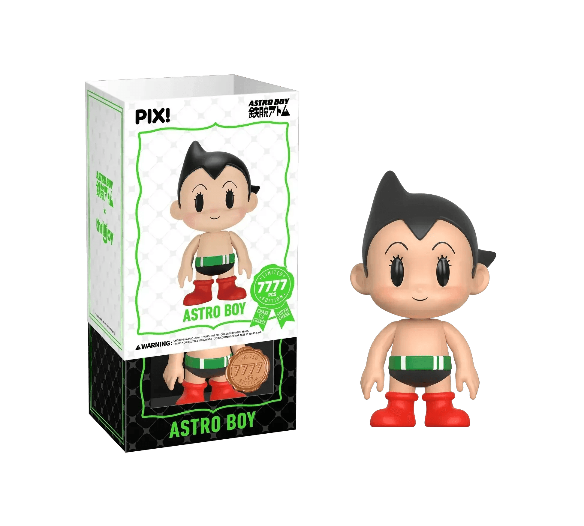 [Thrilljoy] Astro Boy - Astro Boy LE7777 PIX Vinyl Figure (1 in 6 Chance at Chase) - ToylandEU