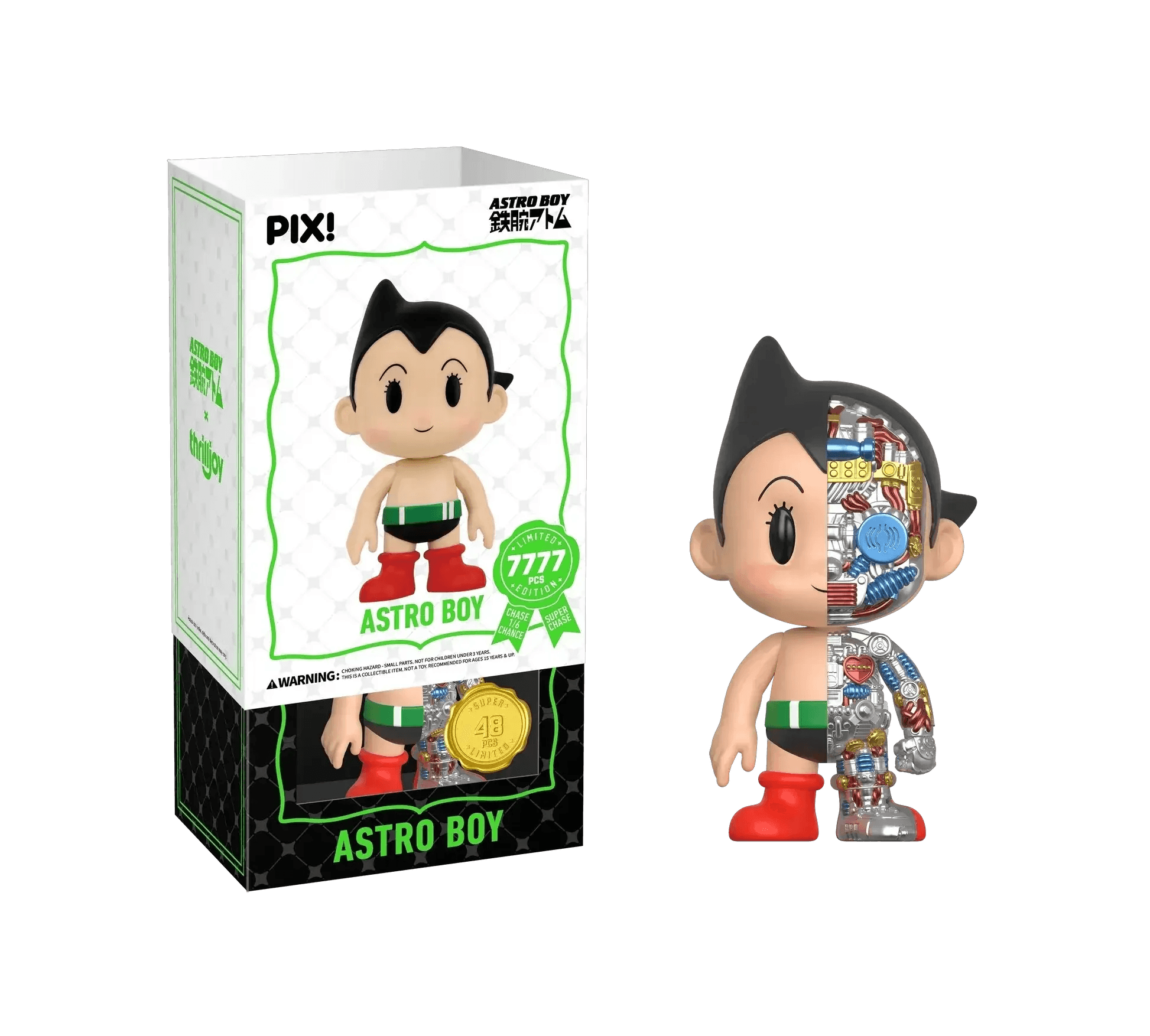 [Thrilljoy] Astro Boy - Astro Boy LE7777 PIX Vinyl Figure (1 in 6 Chance at Chase) - ToylandEU