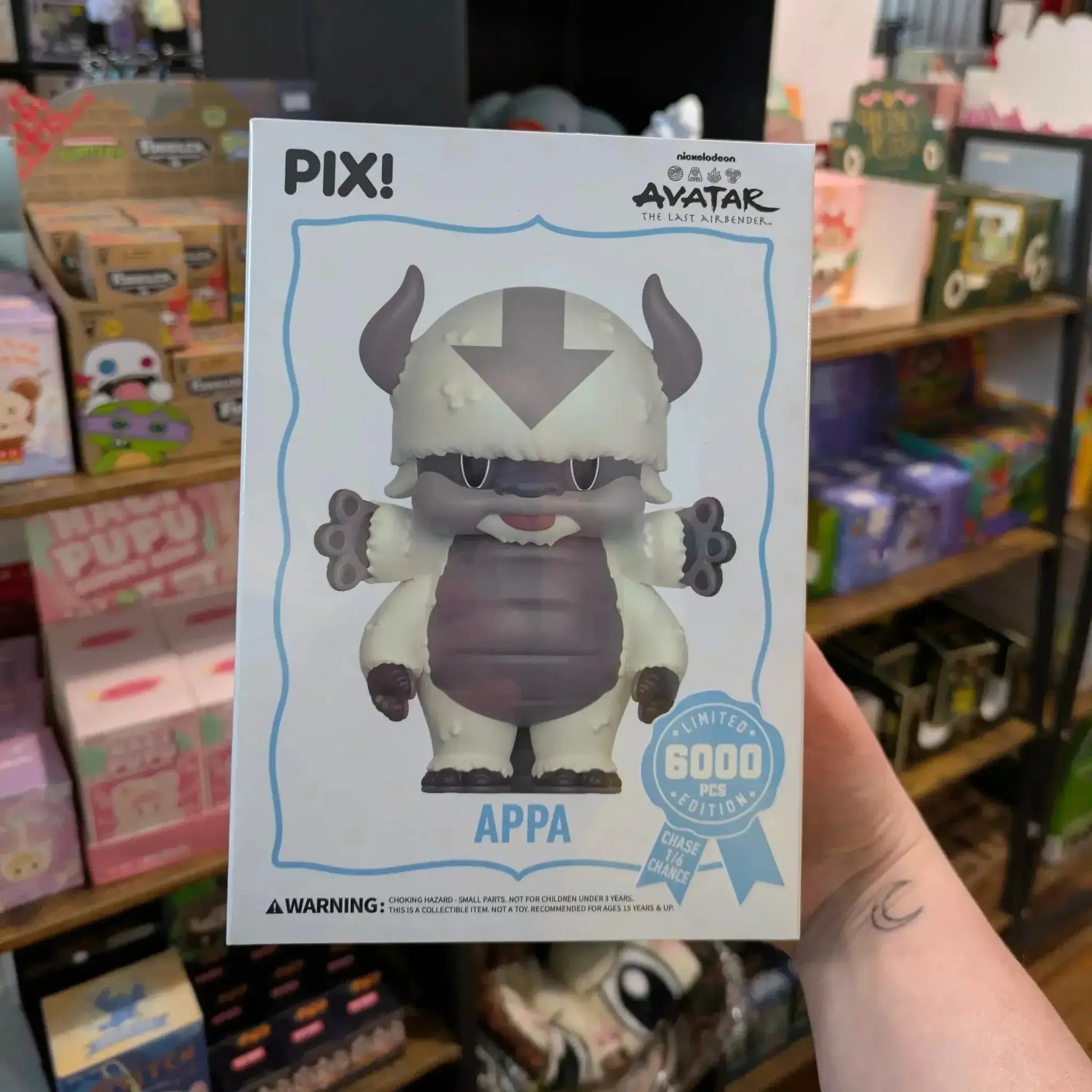 [Thrilljoy] Avatar The Last Airbender - Appa LE6000 PIX Vinyl Figure (1 in 6 Chance at Chase) - ToylandEU