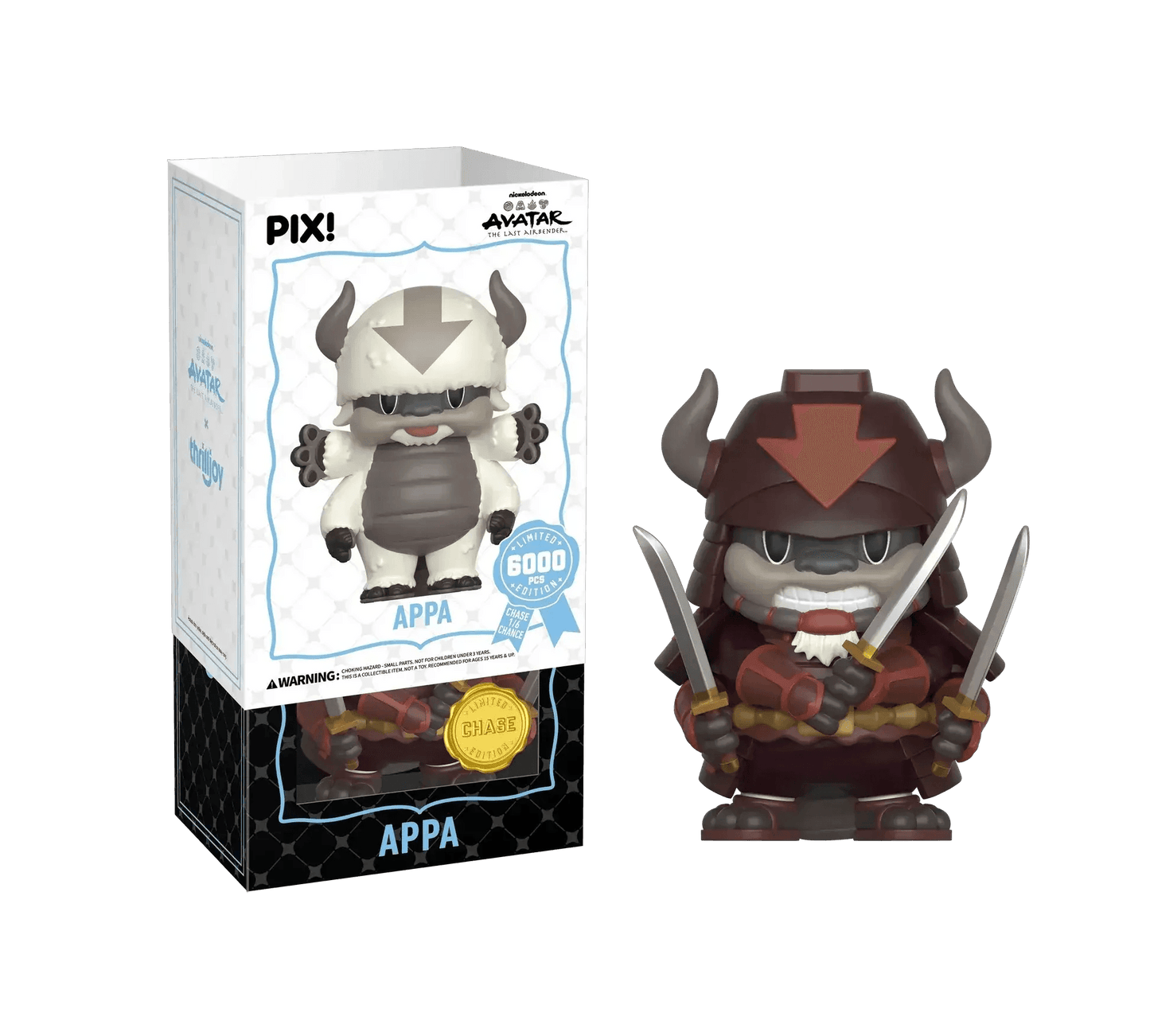 [Thrilljoy] Avatar The Last Airbender - Appa LE6000 PIX Vinyl Figure (1 in 6 Chance at Chase) - ToylandEU