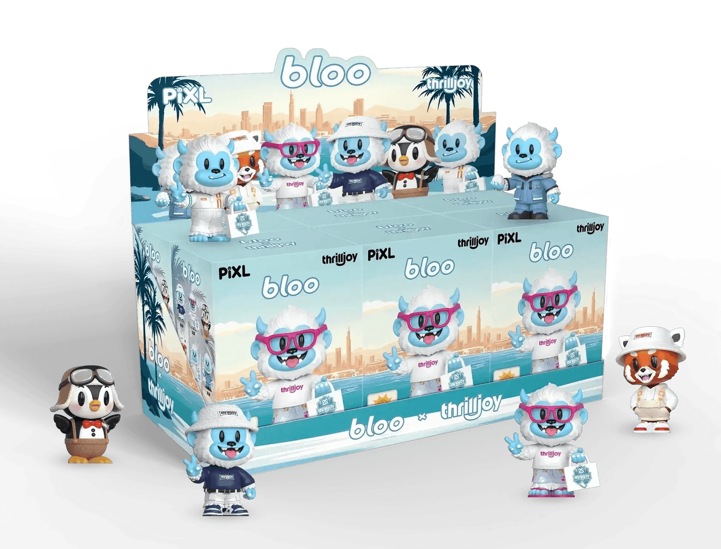 [Thrilljoy] BLOO-niverse PIXL Blind Box Vinyl (Chance at 1 of 300 hyper-rare “chase” pieces will be redeemable for a special 12” MEGA PIX!) - ToylandEU