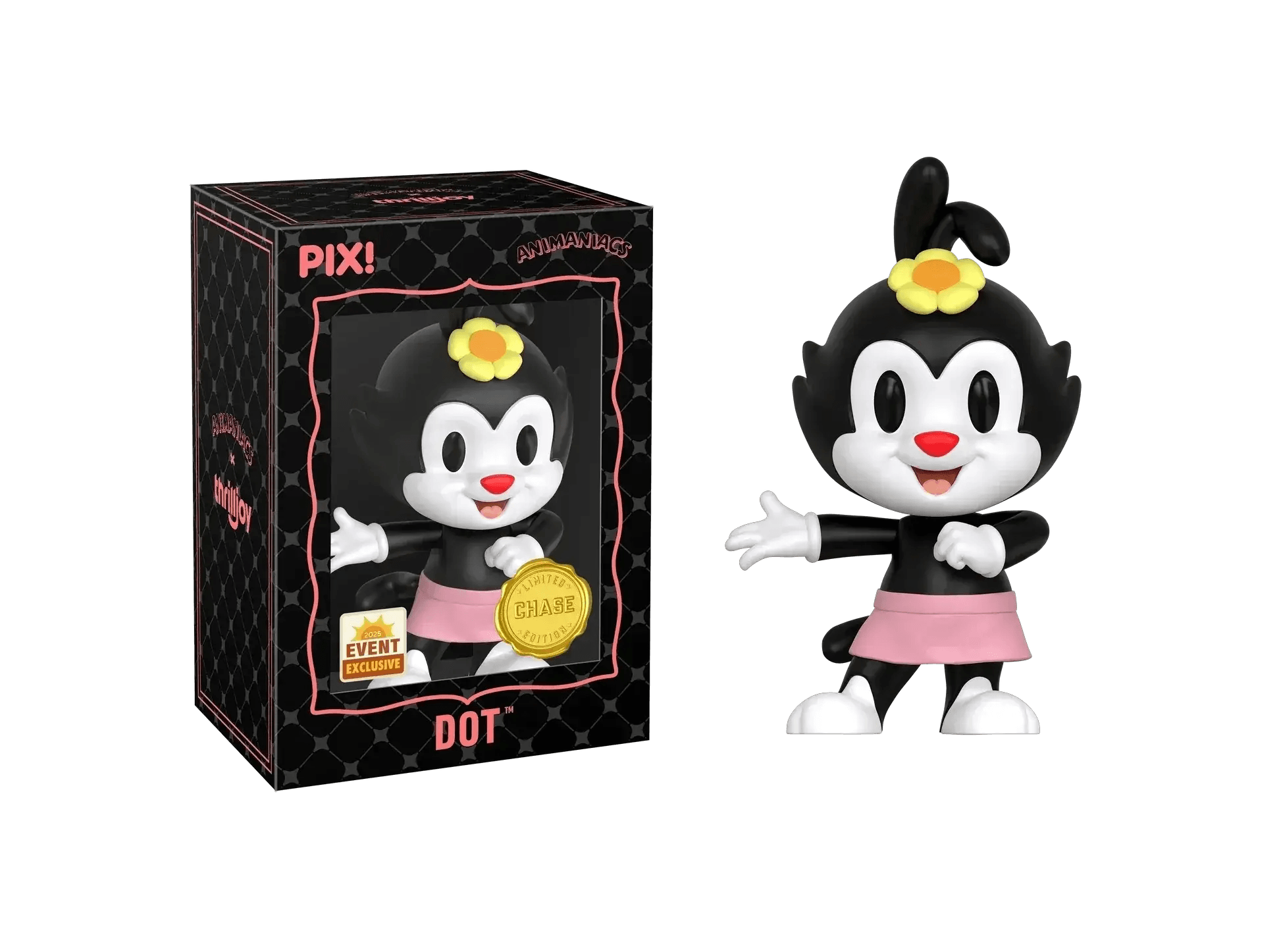 [Thrilljoy] [EXCLUSIVE] Animaniacs - Wakko LE6000 PIX Vinyl Figure (1 in 6 Chance at Chase) - ToylandEU