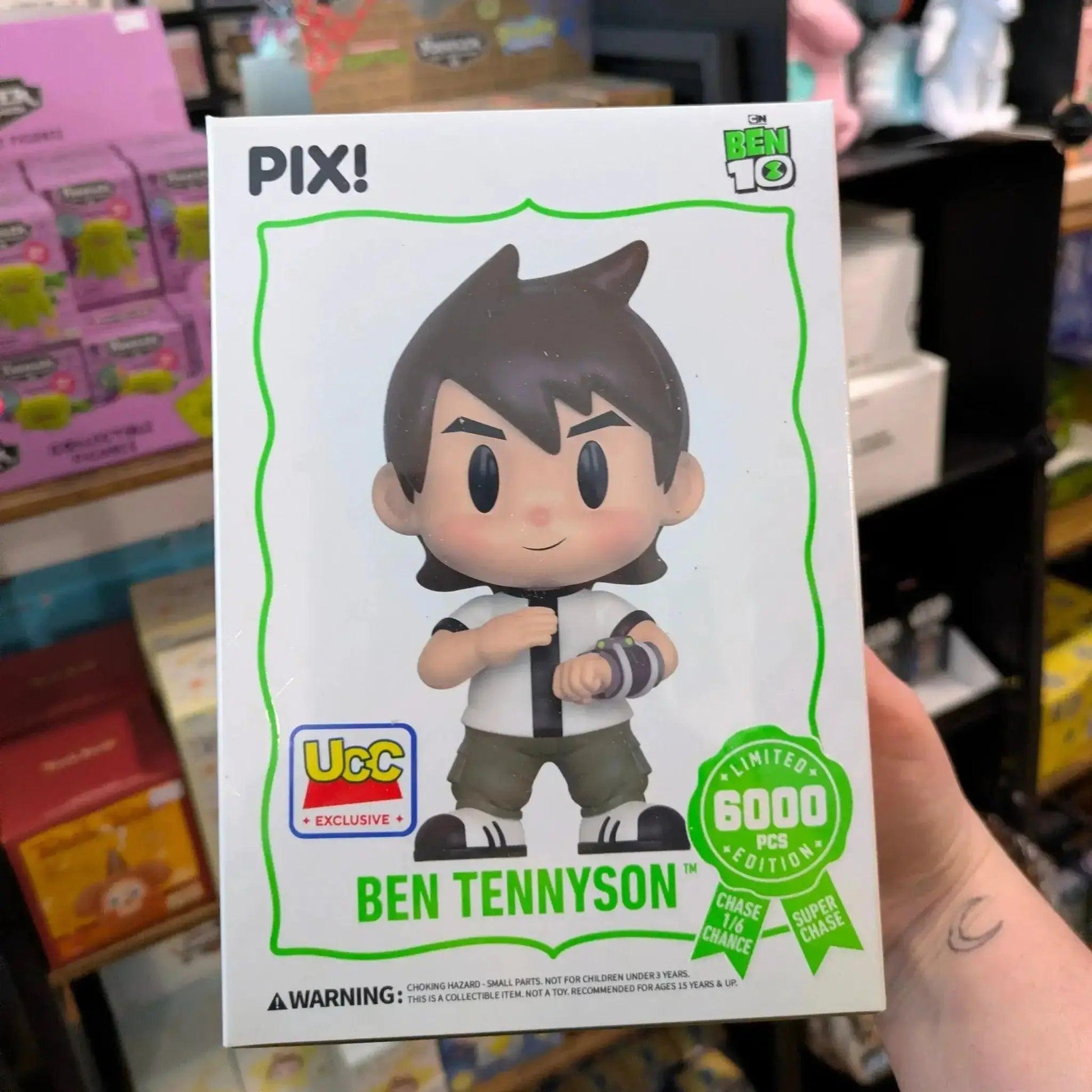  [Thrilljoy] [EXCLUSIVE] BEN 10 - Ben Tennyson LE6000 PIX Vinyl Figure (1 in 6 Chance at Chase) -  ToylandEU™