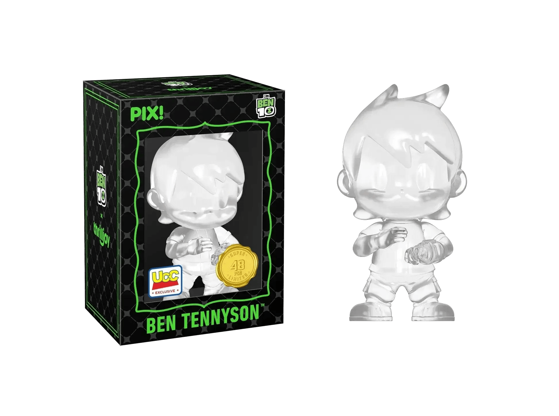  [Thrilljoy] [EXCLUSIVE] BEN 10 - Ben Tennyson LE6000 PIX Vinyl Figure (1 in 6 Chance at Chase) -  ToylandEU™