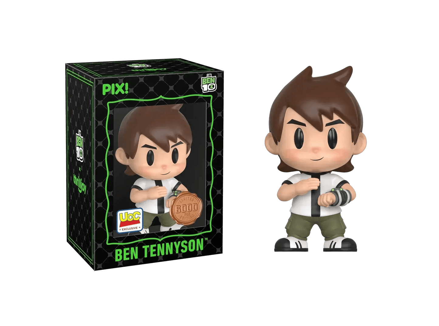 [Thrilljoy] [EXCLUSIVE] BEN 10 - Ben Tennyson LE6000 PIX Vinyl Figure (1 in 6 Chance at Chase) - ToylandEU