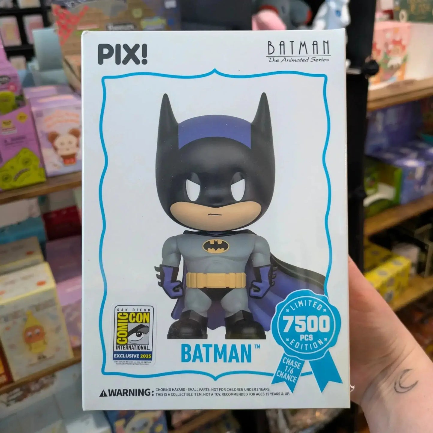 [Thrilljoy] [EXCLUSIVE] Batman the Animated Series - Batman LE7500 PIX Vinyl Figure (1 in 6 Chance at Chase) - ToylandEU