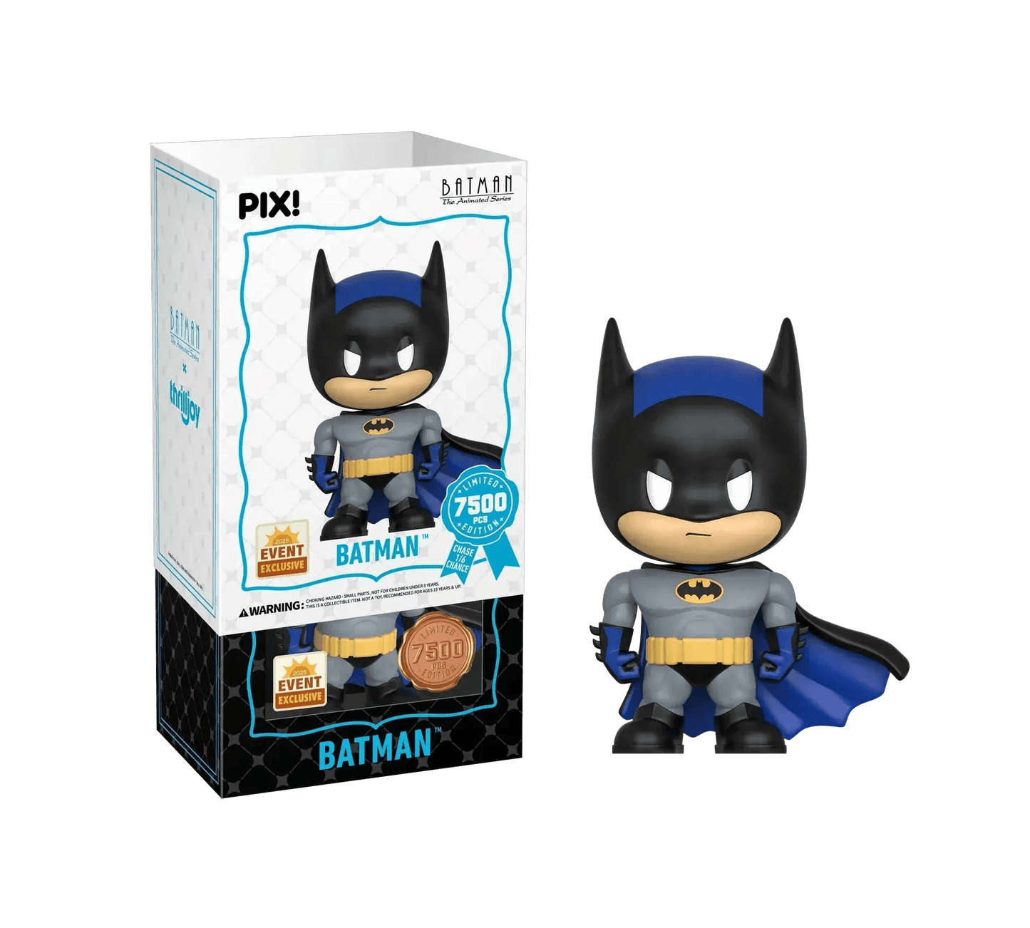[Thrilljoy] [EXCLUSIVE] Batman the Animated Series - Batman LE7500 PIX Vinyl Figure (1 in 6 Chance at Chase) - ToylandEU