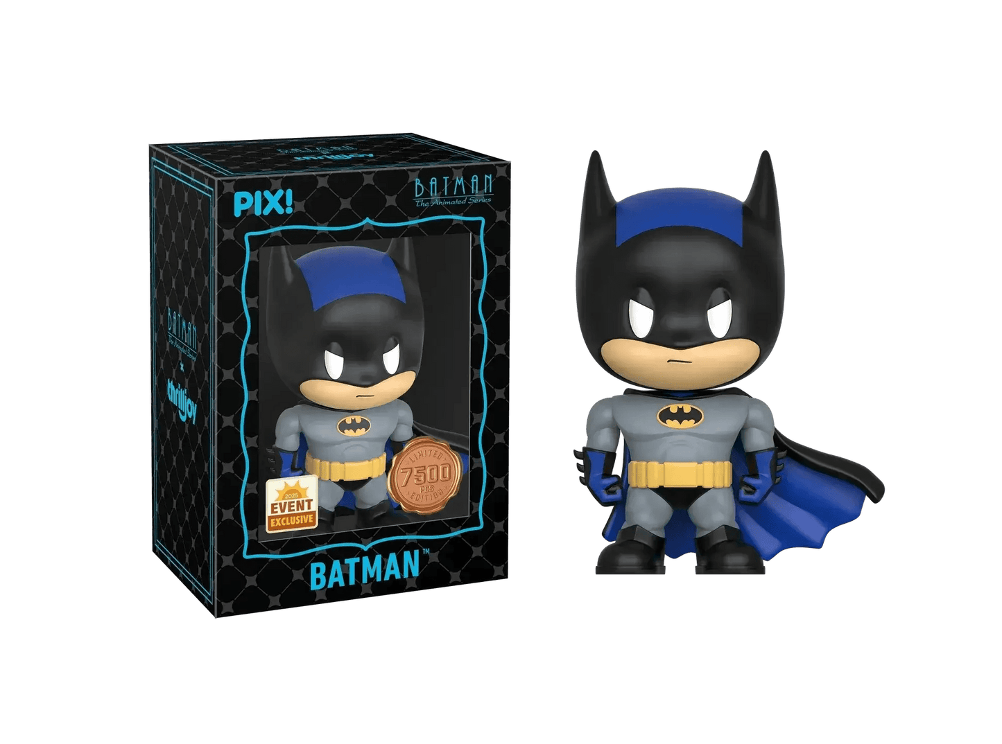 [Thrilljoy] [EXCLUSIVE] Batman the Animated Series - Batman LE7500 PIX Vinyl Figure (1 in 6 Chance at Chase) - ToylandEU