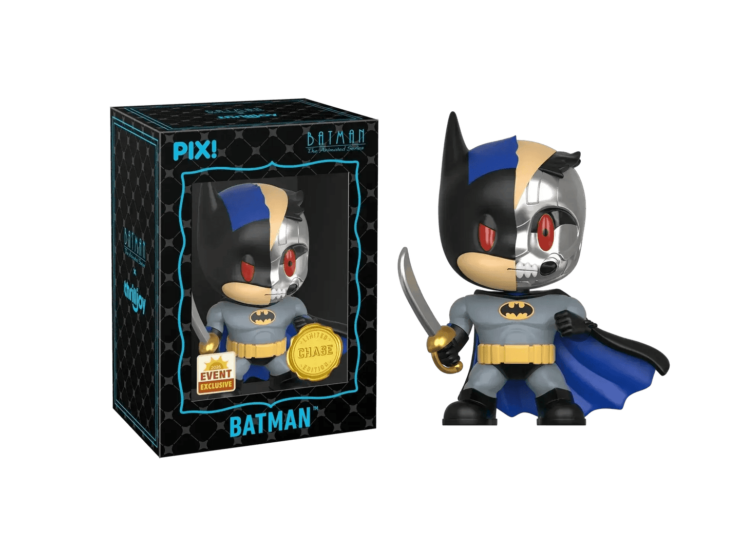[Thrilljoy] [EXCLUSIVE] Batman the Animated Series - Batman LE7500 PIX Vinyl Figure (1 in 6 Chance at Chase) - ToylandEU
