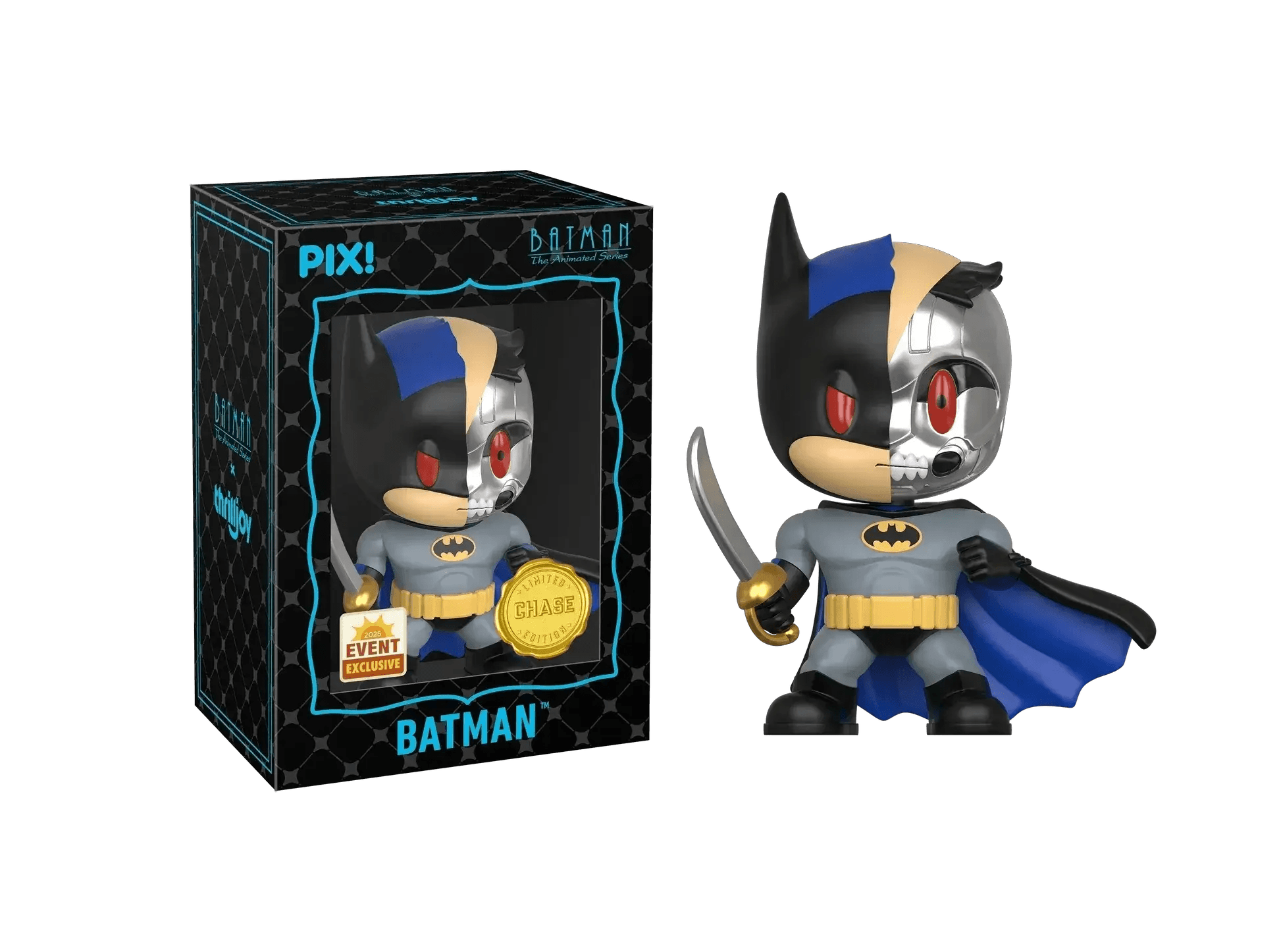 [Thrilljoy] [EXCLUSIVE] Batman the Animated Series - Batman LE7500 PIX Vinyl Figure (1 in 6 Chance at Chase) - ToylandEU