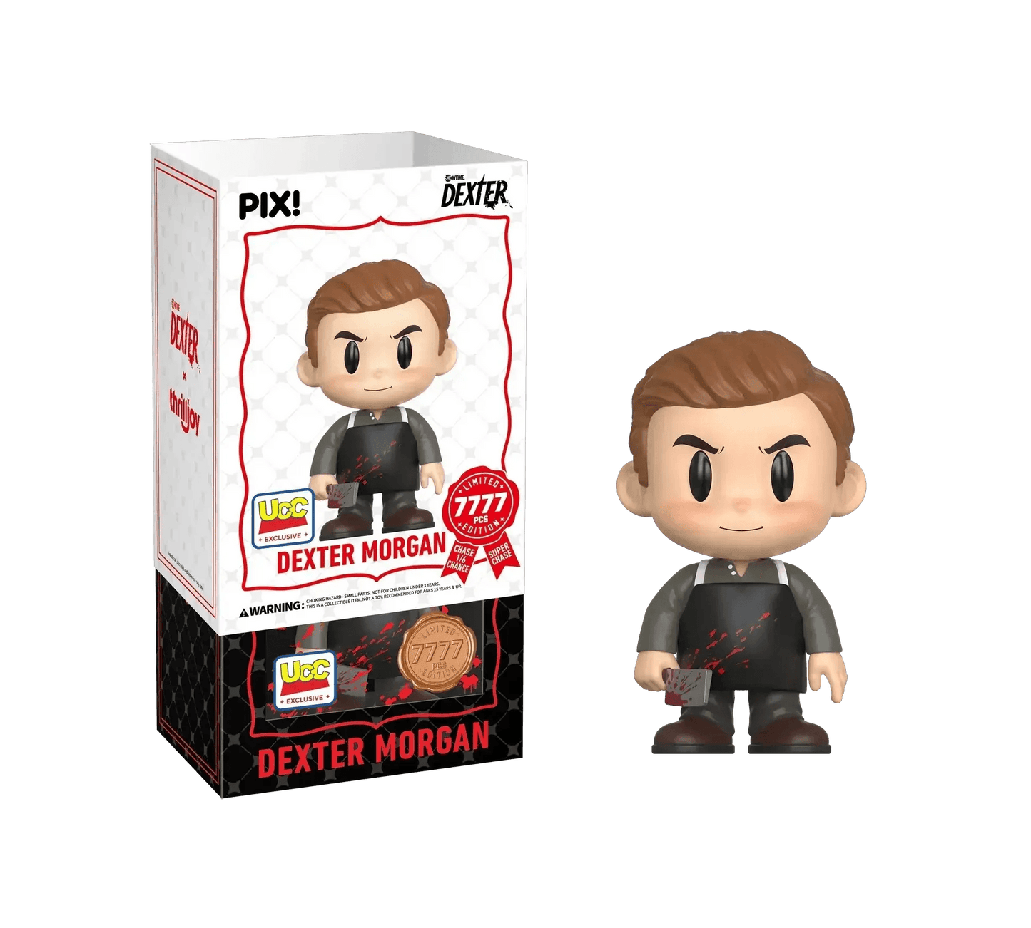 [Thrilljoy] [EXCLUSIVE] Dexter - Dexter Morgan LE7777 PIX Vinyl Figure (1 in 6 Chance at Chase) - ToylandEU