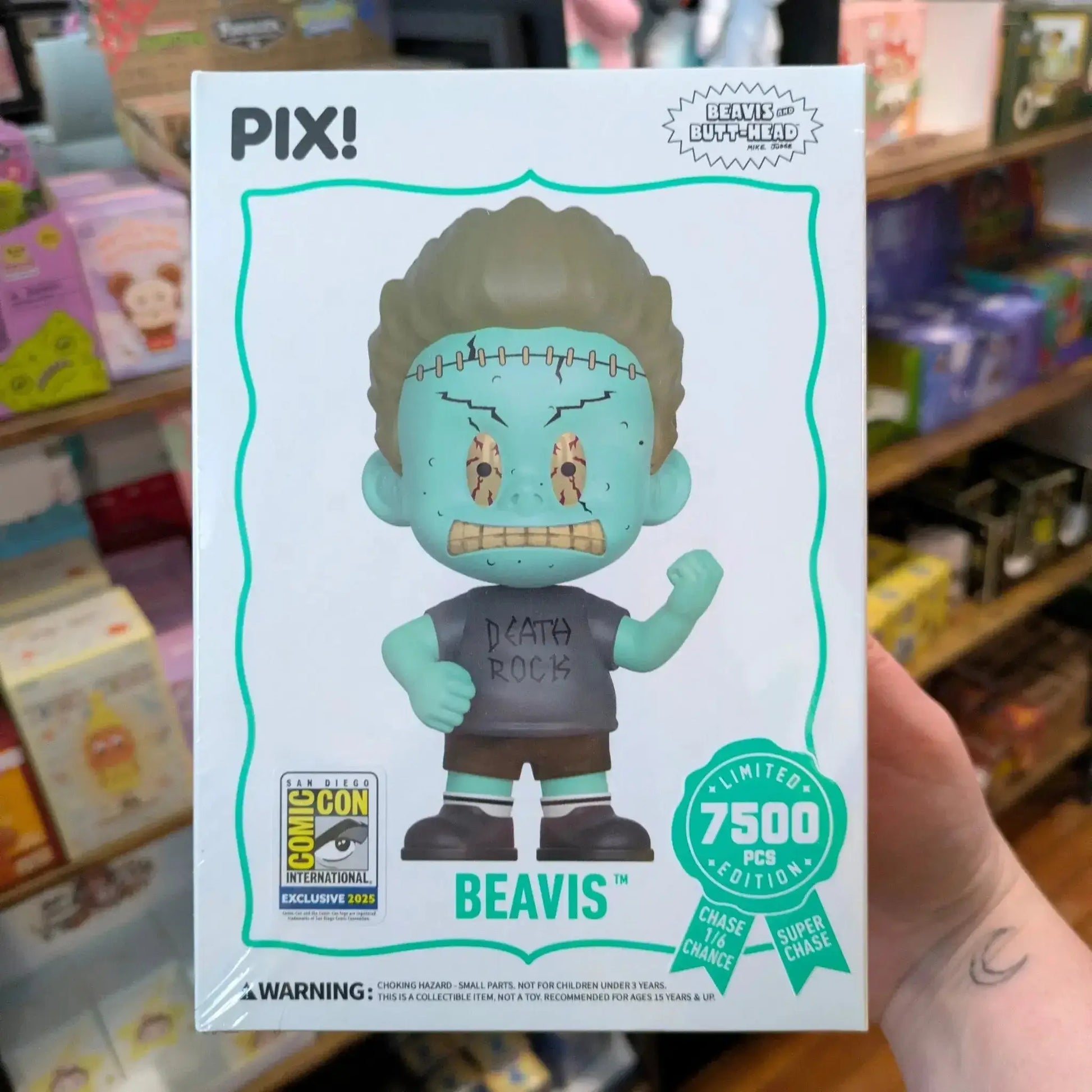 [Thrilljoy] [EXCLUSIVE] MTV's Beavis and Butt-Head - Beavis LE7500 PIX Vinyl Figure (1 in 6 Chance at Chase) - ToylandEU