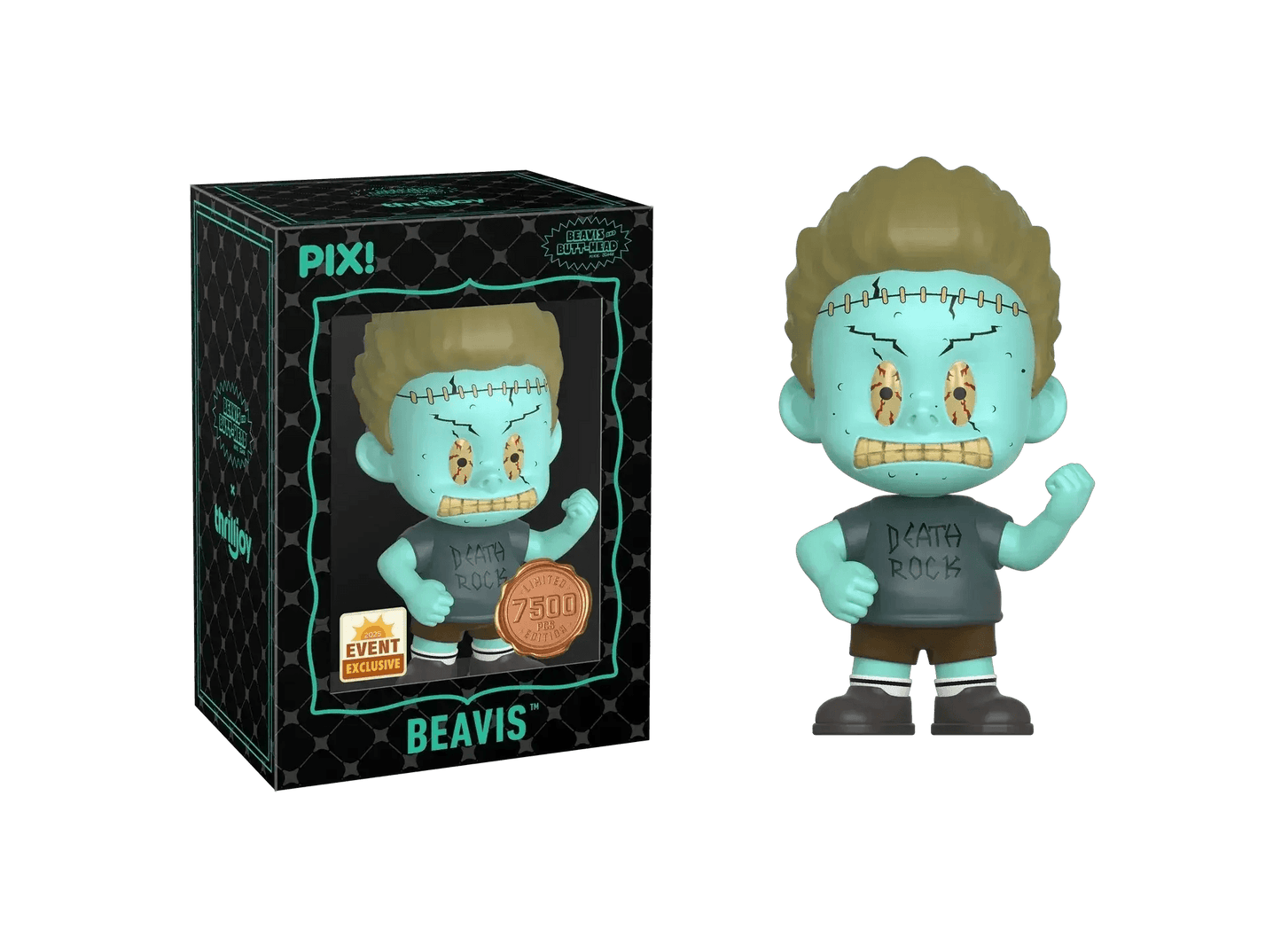 [Thrilljoy] [EXCLUSIVE] MTV's Beavis and Butt-Head - Beavis LE7500 PIX Vinyl Figure (1 in 6 Chance at Chase) - ToylandEU