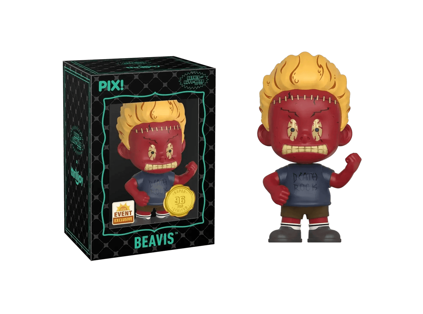 [Thrilljoy] [EXCLUSIVE] MTV's Beavis and Butt-Head - Beavis LE7500 PIX Vinyl Figure (1 in 6 Chance at Chase) - ToylandEU