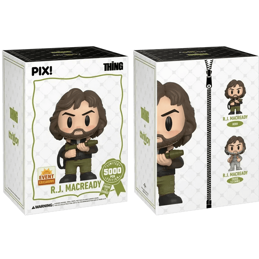  RJ MacReady PIX Vinyl Figure The Thing Limited Edition -  ToylandEU™