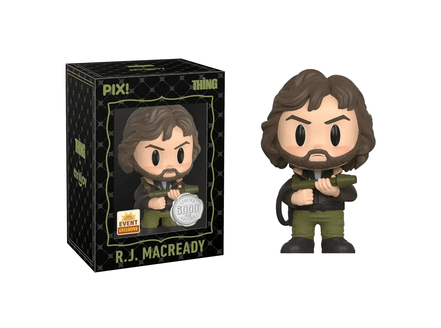 [Thrilljoy] [EXCLUSIVE] The Thing - R.J. MacReady LE5000 PIX Vinyl Figure (1 in 6 Chance at Chase) - ToylandEU