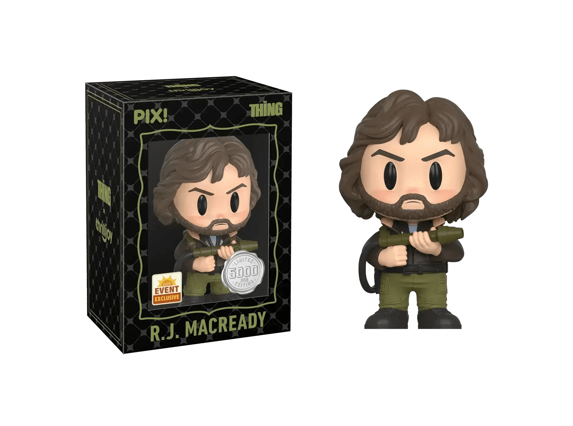 [Thrilljoy] [EXCLUSIVE] The Thing - R.J. MacReady LE5000 PIX Vinyl Figure (1 in 6 Chance at Chase) - ToylandEU