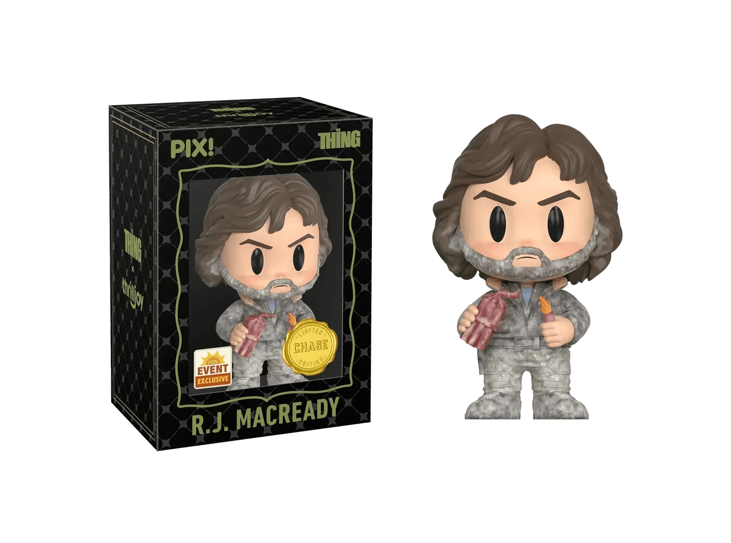 [Thrilljoy] [EXCLUSIVE] The Thing - R.J. MacReady LE5000 PIX Vinyl Figure (1 in 6 Chance at Chase) - ToylandEU