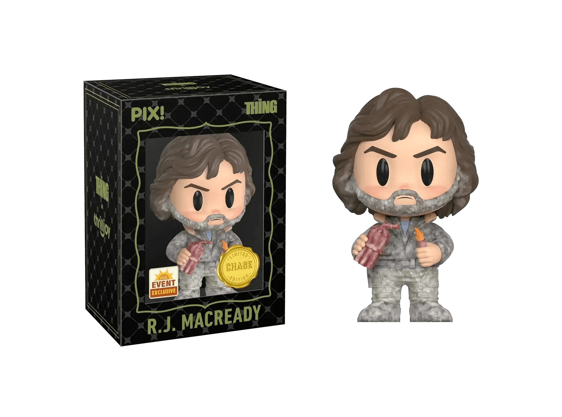 [Thrilljoy] [EXCLUSIVE] The Thing - R.J. MacReady LE5000 PIX Vinyl Figure (1 in 6 Chance at Chase) - ToylandEU