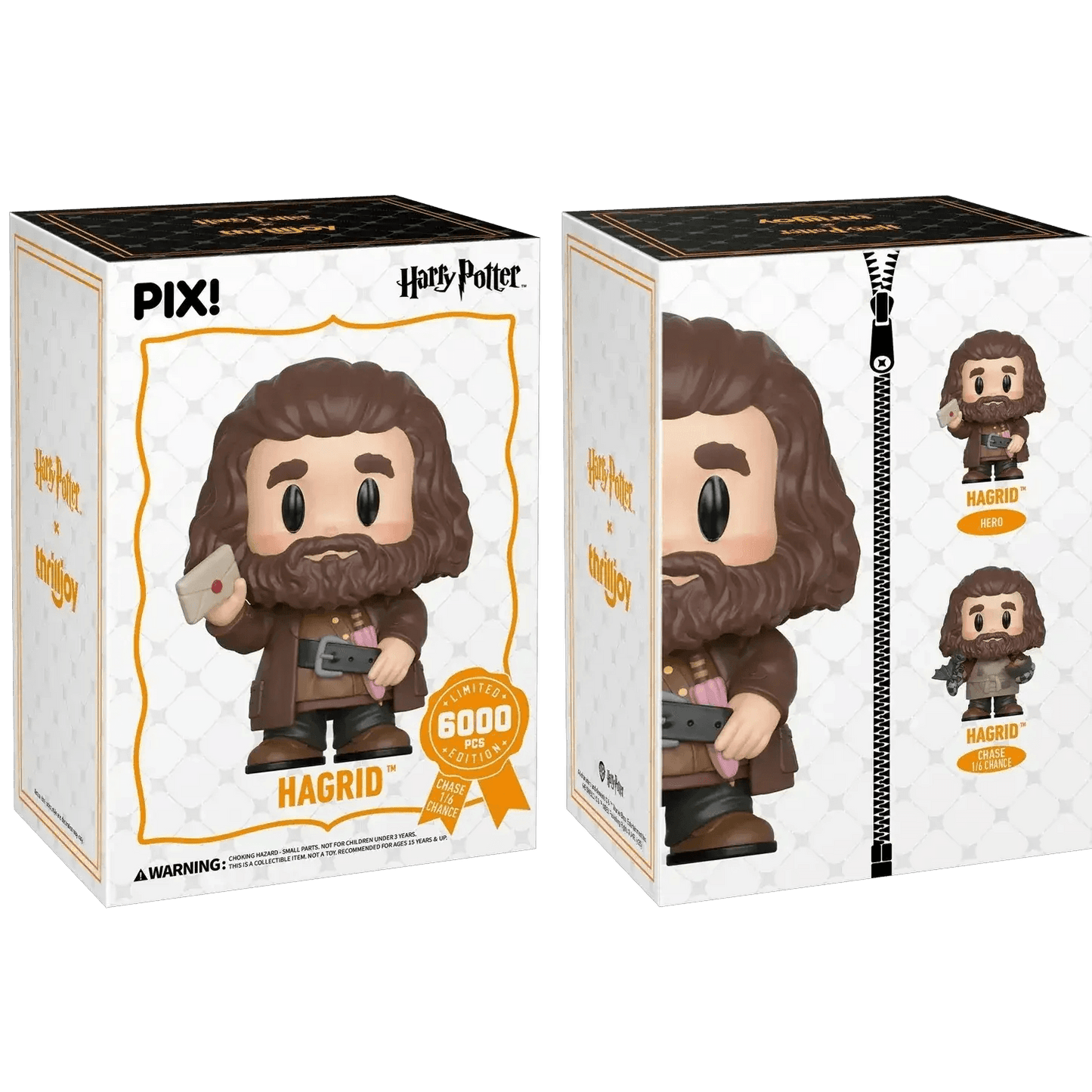 [Thrilljoy] Harry Potter and The Wizarding World - Rubeus Hagrid LE6000 PIX Vinyl Figure (1 in 6 Chance at Chase) - ToylandEU