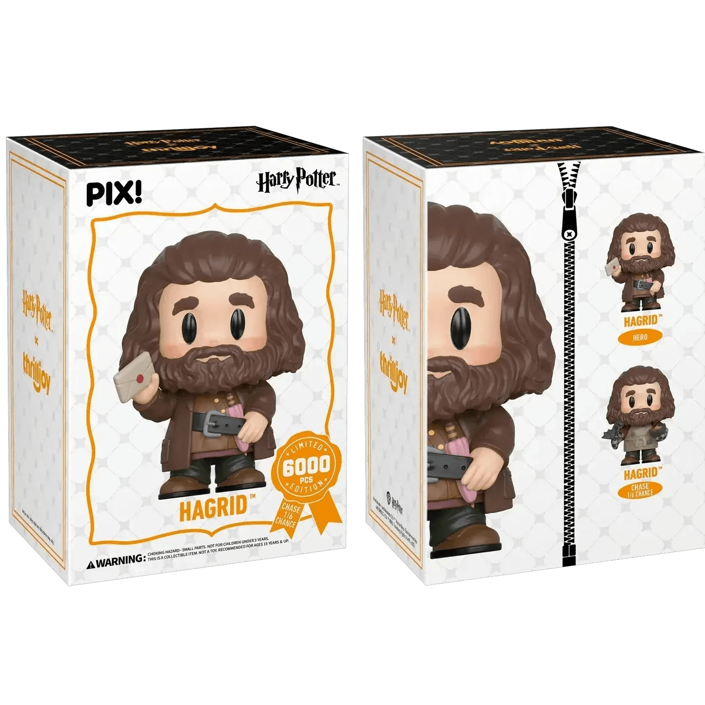 [Thrilljoy] Harry Potter and The Wizarding World - Rubeus Hagrid LE6000 PIX Vinyl Figure (1 in 6 Chance at Chase) - ToylandEU