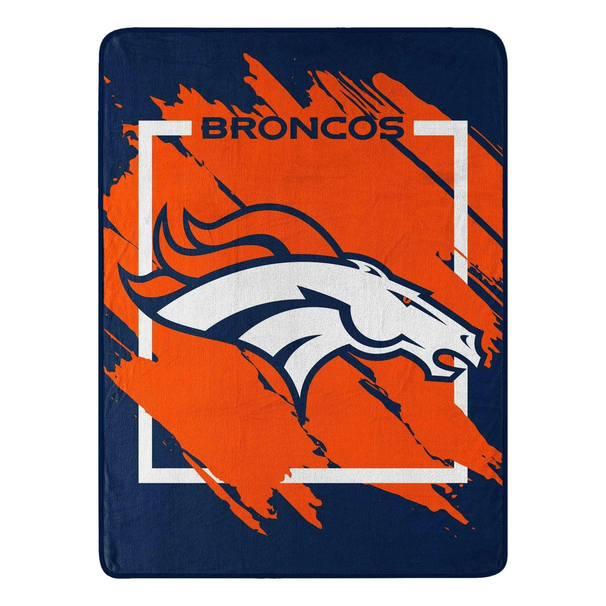  Denver Broncos Blanket 46x60 Micro Raschel Pattern Design -  ToylandEU™
