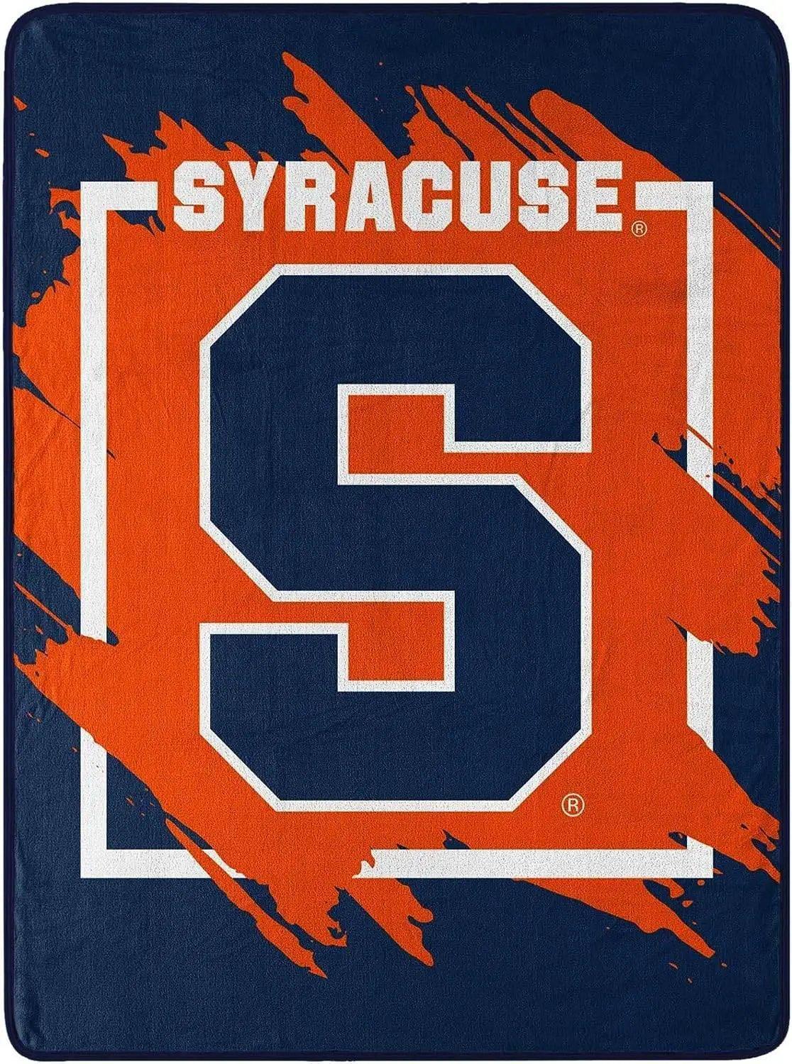  Syracuse Orange Blanket 46x60 Raschel Dimensional Throw -  ToylandEU™