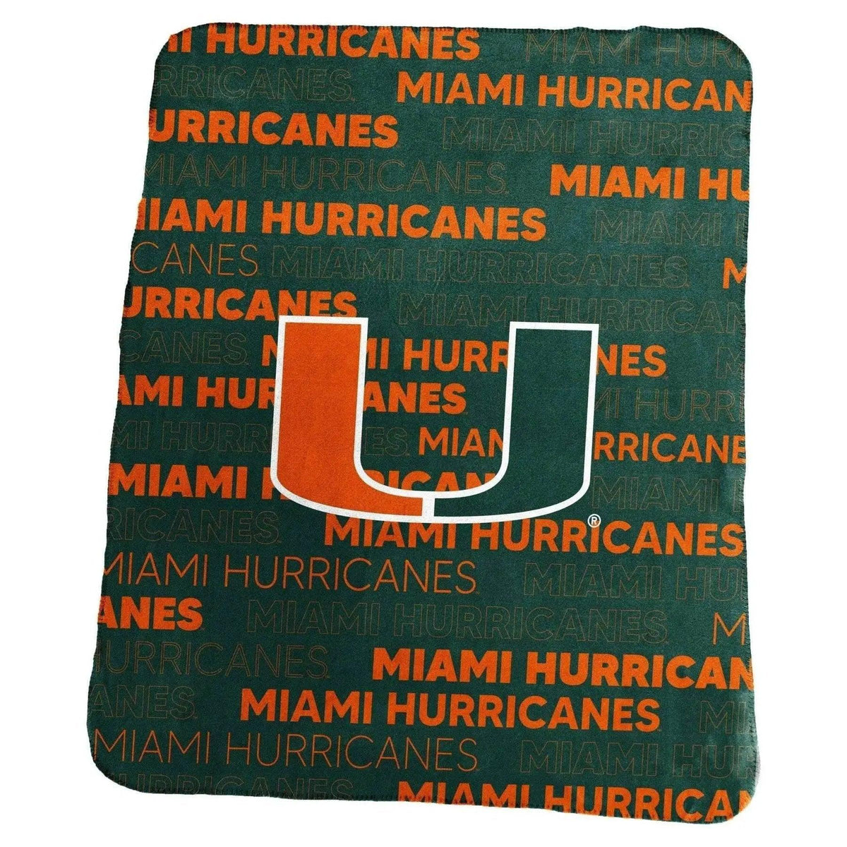  Miami Hurricanes Blanket 50x60 Fleece Throw Classic -  ToylandEU™