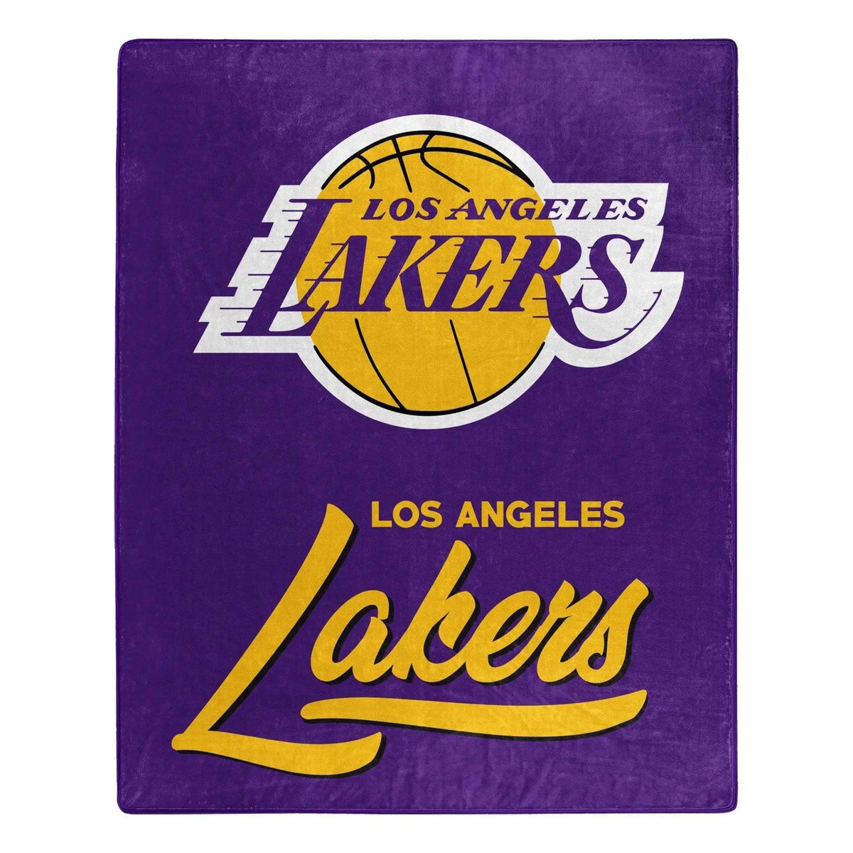  Los Angeles Lakers Raschel Signature Design Blanket 50x60 -  ToylandEU™