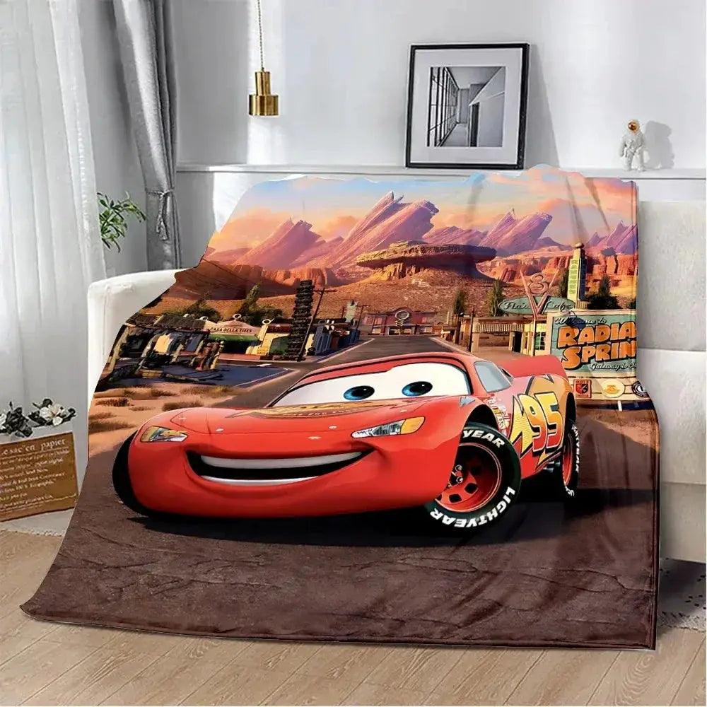  Lightning McQueen Printed Blanket Soft And Cozy Travel -  ToylandEU™