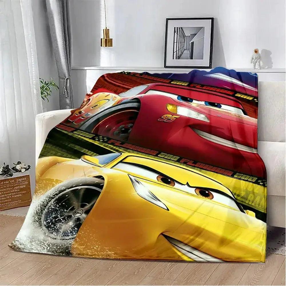  Lightning McQueen Printed Blanket Soft And Cozy Travel -  ToylandEU™